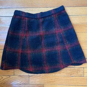 Urban Outfitters Cooperative Plaid Mini Skirt